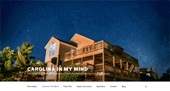 Desktop Screenshot of carolinainmymind.net