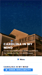 Mobile Screenshot of carolinainmymind.net